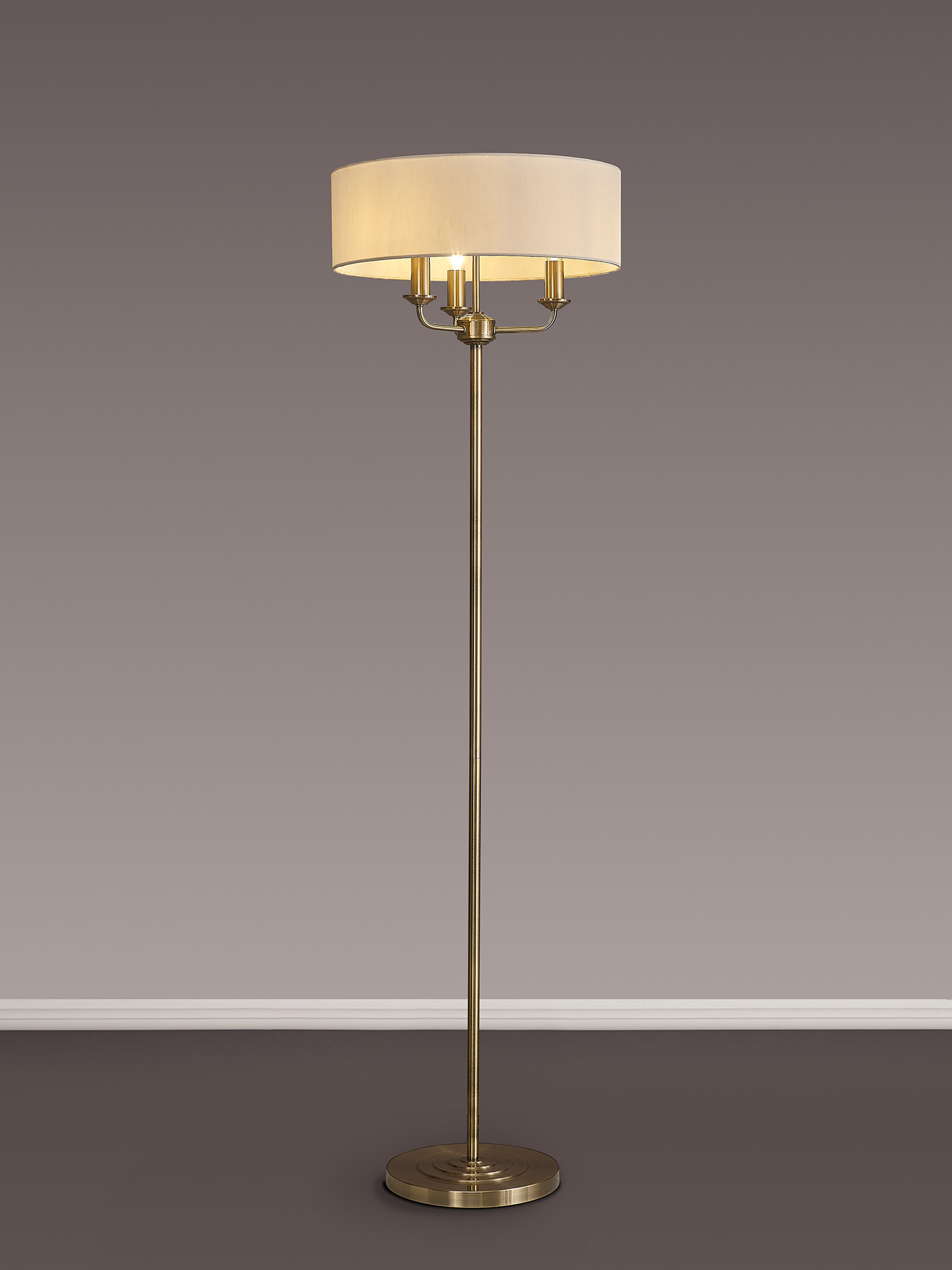 Banyan AB WH Floor Lamps Deco Shaded Floor Lamps Banyan AB WH Floor Lamps Deco Shaded Floor Lamps